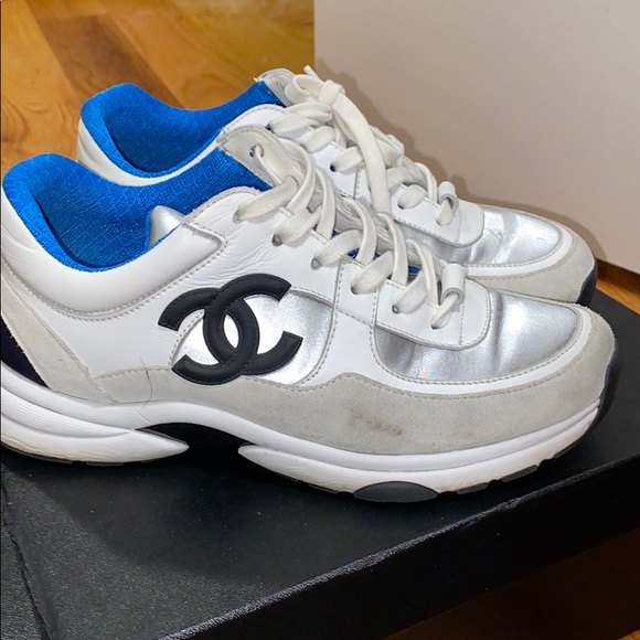 chanel track sneakers